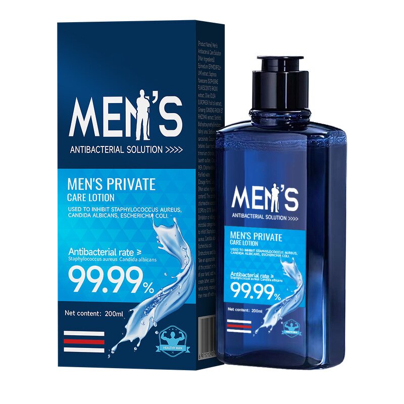 Men's Cleansing Lotion Manufacturer - OEM Herbal for Body Deodorizing & Itching Relief