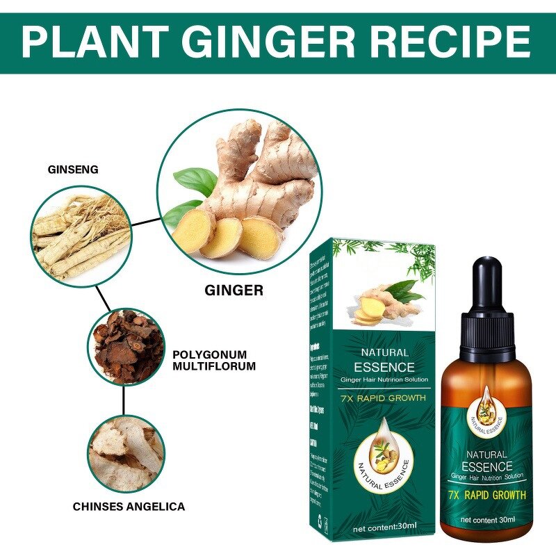 Scalp Serum Manufacturer - Wholesale Strong Nourishing Ginger Essence for Root Growth Damage Repair