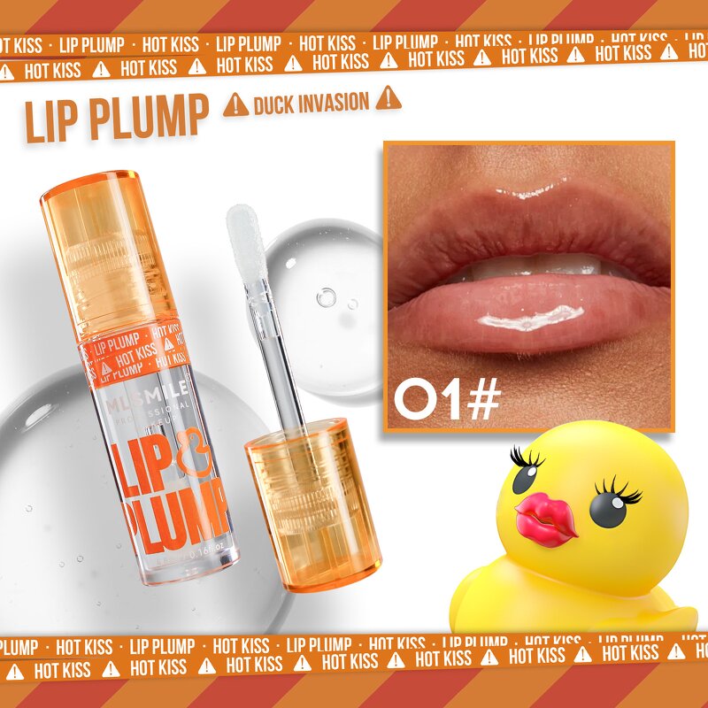 Lip Plumping Oil - 6-Color Duckbill Moisturizing Big Mouth Gloss Lip Glaze