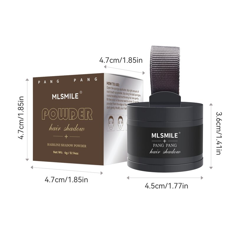 Hairline Powder - Fluffy Shadow Fill Forehead Waterproof Anti-Dizziness