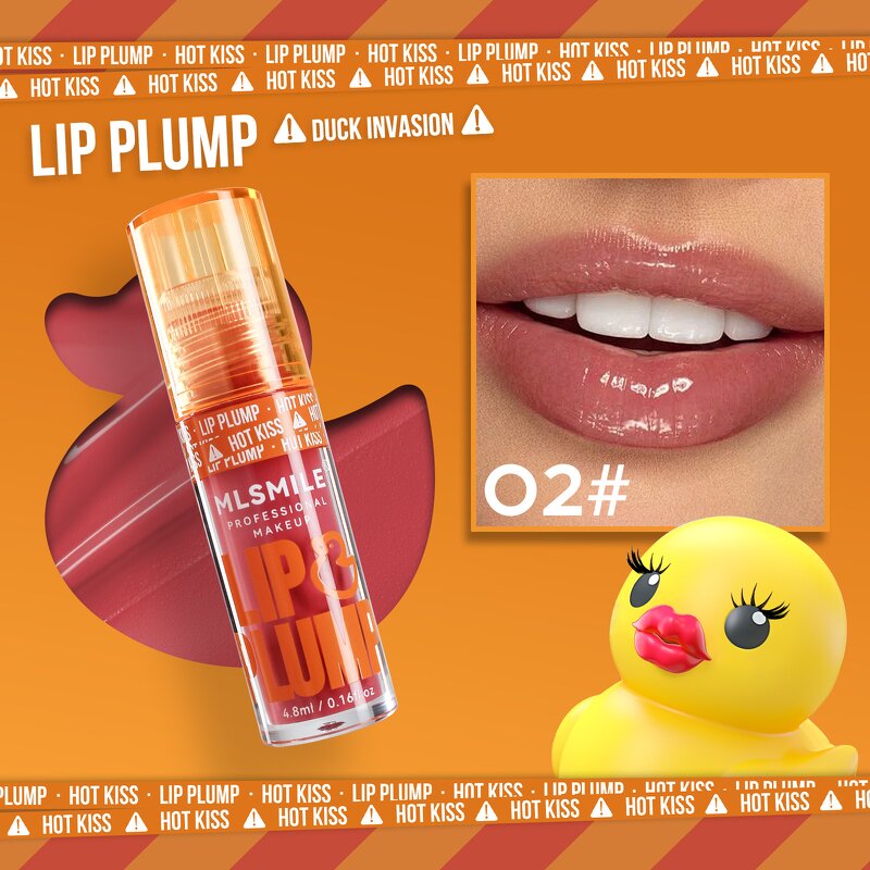 Lip Plumping Oil - 6-Color Duckbill Moisturizing Big Mouth Gloss Lip Glaze