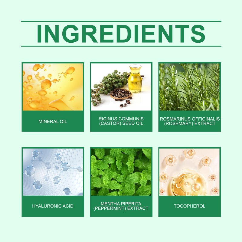 Rosemary Hair Oil - Hoegoa Hydrating Moisturizing Repair Dry Frizzy Hair