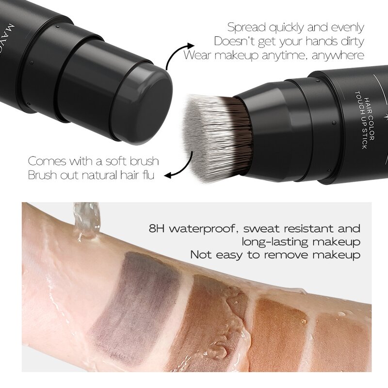 Hairline Filler Stick - Happymall Bangs Color Modification Long-Lasting