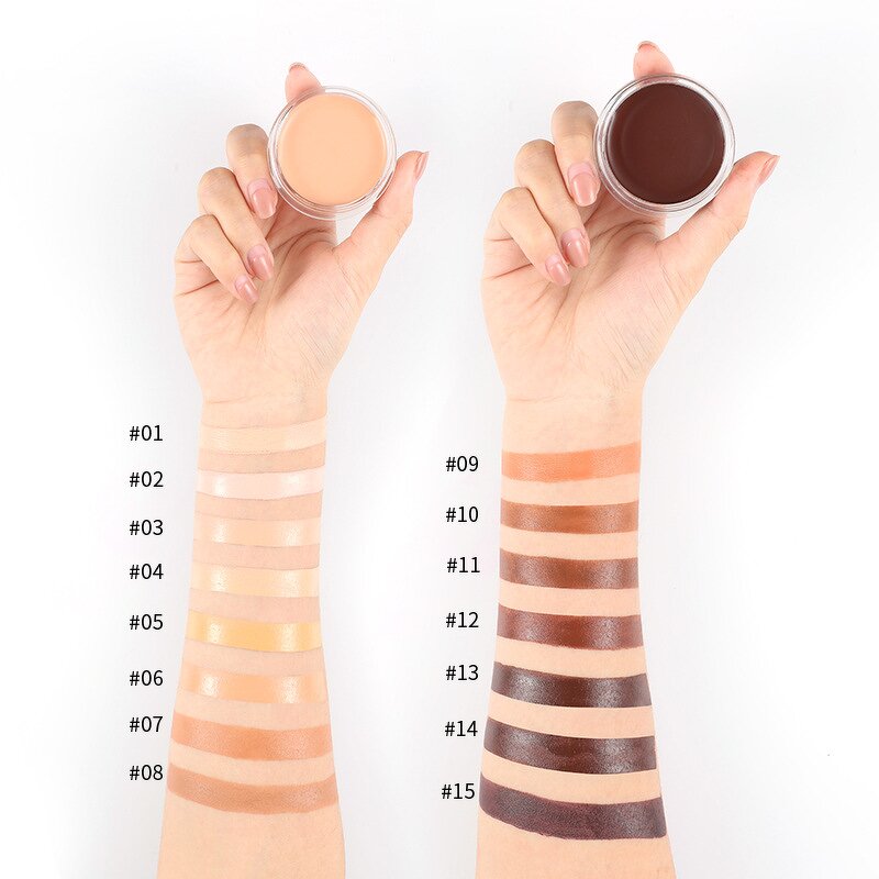 Face Concealer - OEM 15 Colors Waterproof Full Coverage CPNP EU EC REP