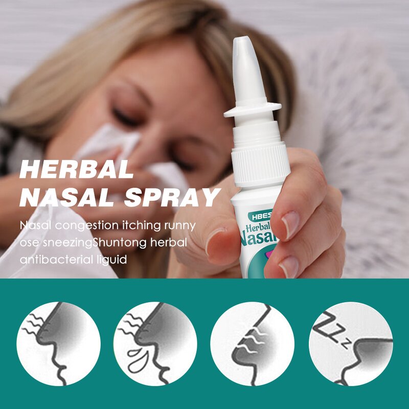 Herbal Nasal Spray - OEM Plant Extract Anti-Virus Congestion Itching Runny Nose