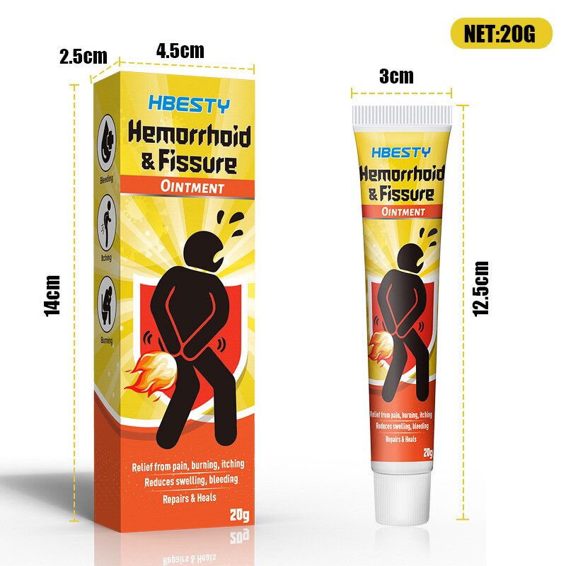 Hemorrhoid Cream - OEM 20G Pain Burning Itching Swelling Bleeding Relief