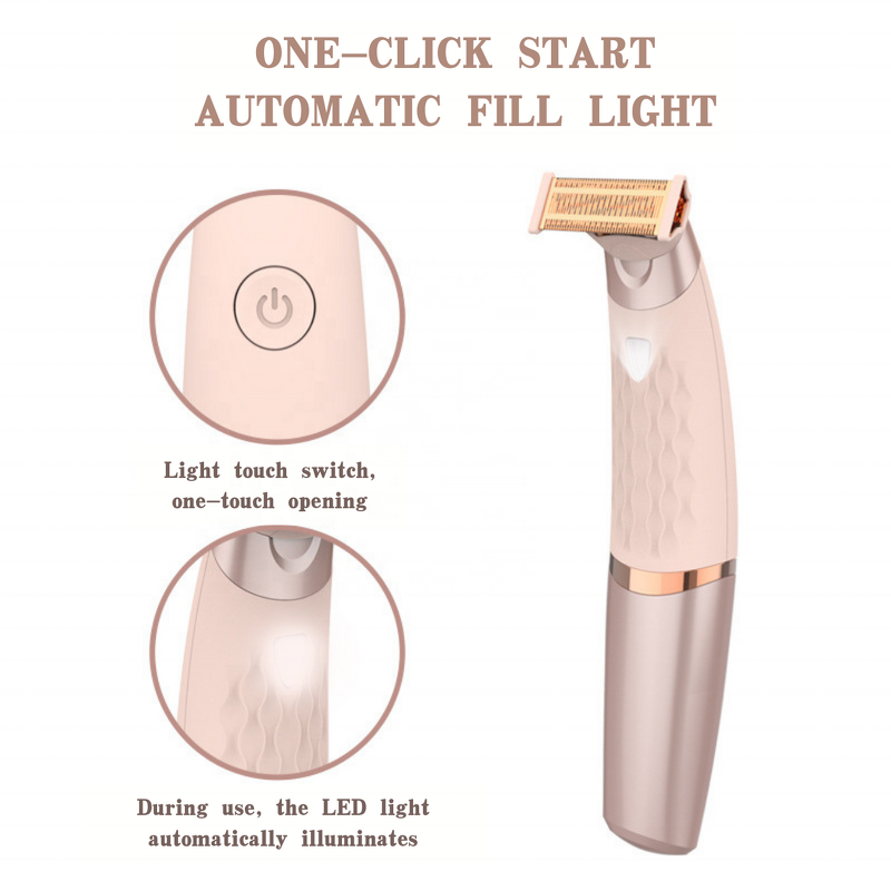 Electric Shaver Epilator - Women Cordless Rechargeable Face Body Bikini