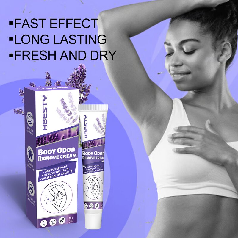 Body Odor Cream - OEM 20G Long Lasting Fast Effect Fresh Dry Skin