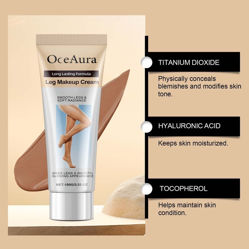 Leg Makeup Cream - OEM 100g Long Lasting Formula CPNP EU EC REP Certified