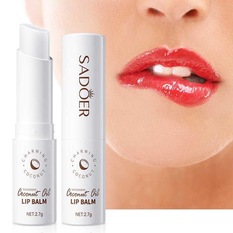Coconut Lip Balm - OEM SADOER Custom Logo Anti-cracking Moisturizing Lip Care