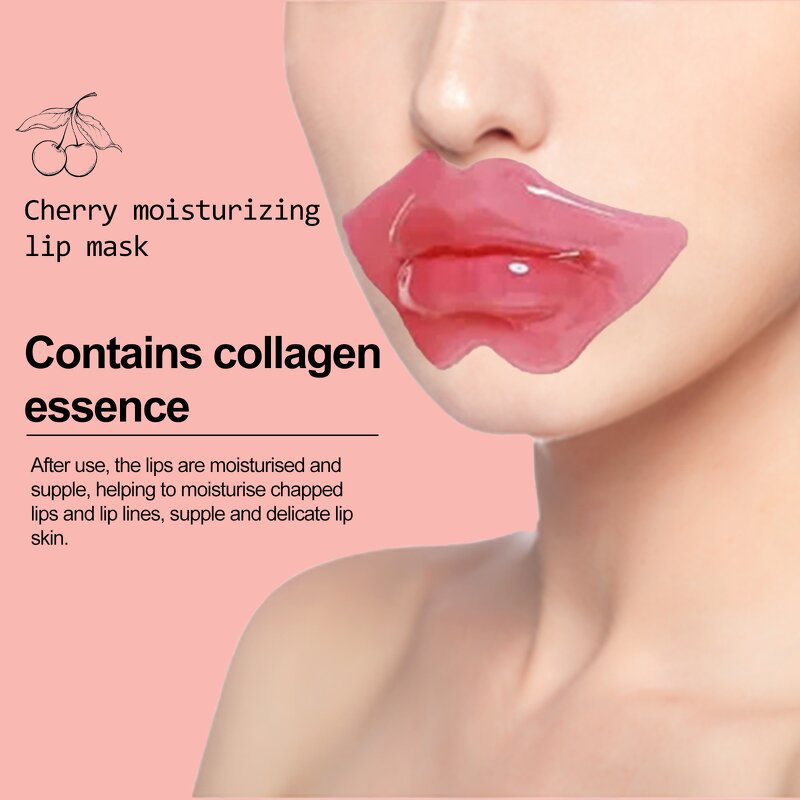 Cherry Lip Mask Factory - Crystal Moisturizing Exfoliating Lighten Lip Lines