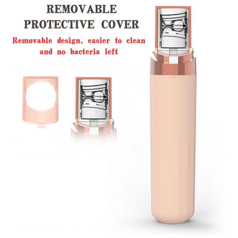 Women's Epilator - Portable Painless Face Body Bikini LED Light Waterproof