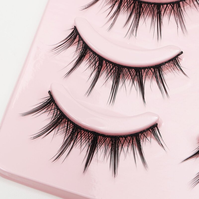 False Eyelashes - Wholesale 5 Pairs Natural Cosplay Everyday Makeup Stable Supply