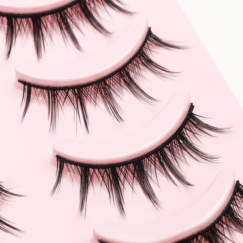 False Eyelashes - Wholesale 5 Pairs Natural Cosplay Everyday Makeup Stable Supply