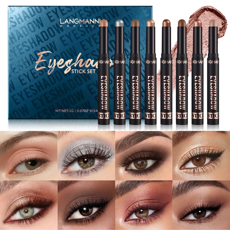 Eyeshadow Stick - OEM Waterproof Long-lasting Smudge Color Change Cross-border