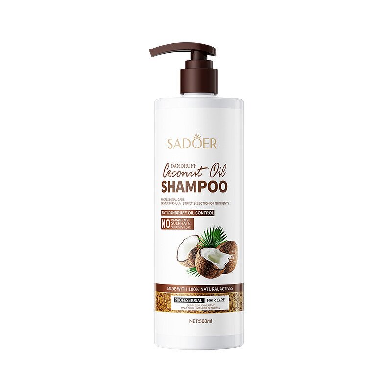 Coconut Shampoo - OEM SADOER 500ML Custom Label Organic Vitamin Hair Care