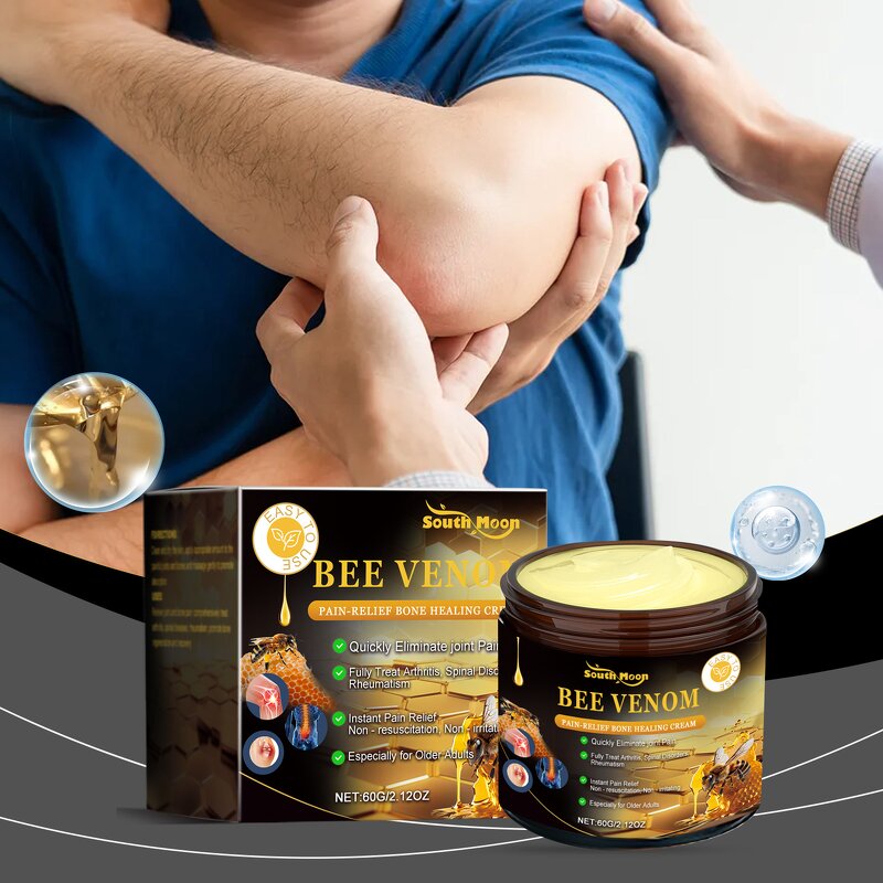 Bee Venom Cream - OEM Joint Muscle Soothing Reduce Itchiness Barrier Strengthen