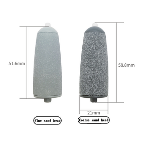 Foot Grinder Heads - Quartz Sand Replacement Rollers Smooth Feet Callus Remover