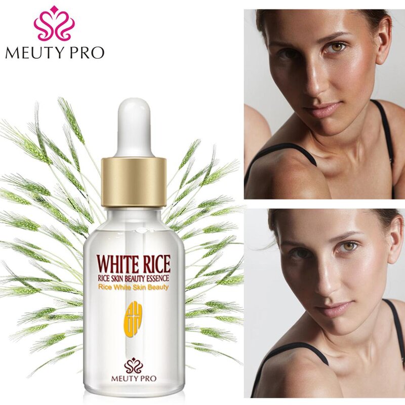 White Rice Serum - OEM Private Label Organic Wrinkle Reduce Dark Spot Lighten