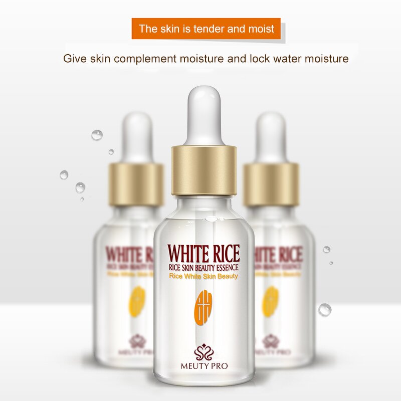 White Rice Serum - OEM Private Label Organic Wrinkle Reduce Dark Spot Lighten
