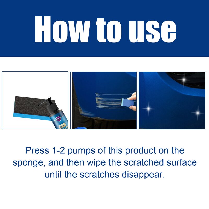 Car Scratch Remover - OEM 60ML Paint Repair Polishing Swirl Remover