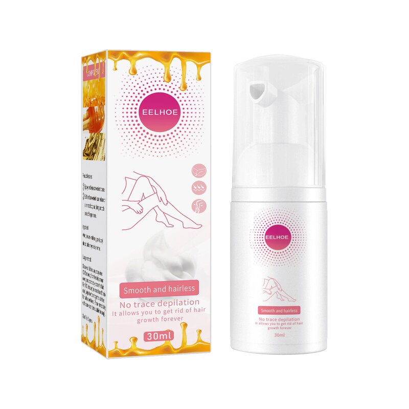 Hair Removal Spray - OEM Honey Mousse Foam Gentle Non-Irritating Skin Safe