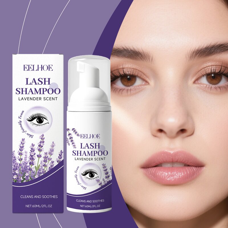 Lash Shampoo - OEM 60ml Lavender Hydrating Nourishing CPNP EU EC REP