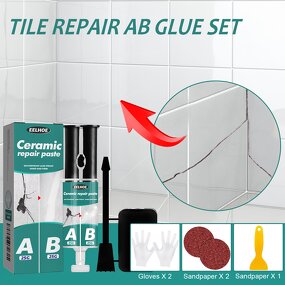 Tile Repair Glue - OEM AB Glue Set CPNP EU EC REP Certified In Stock