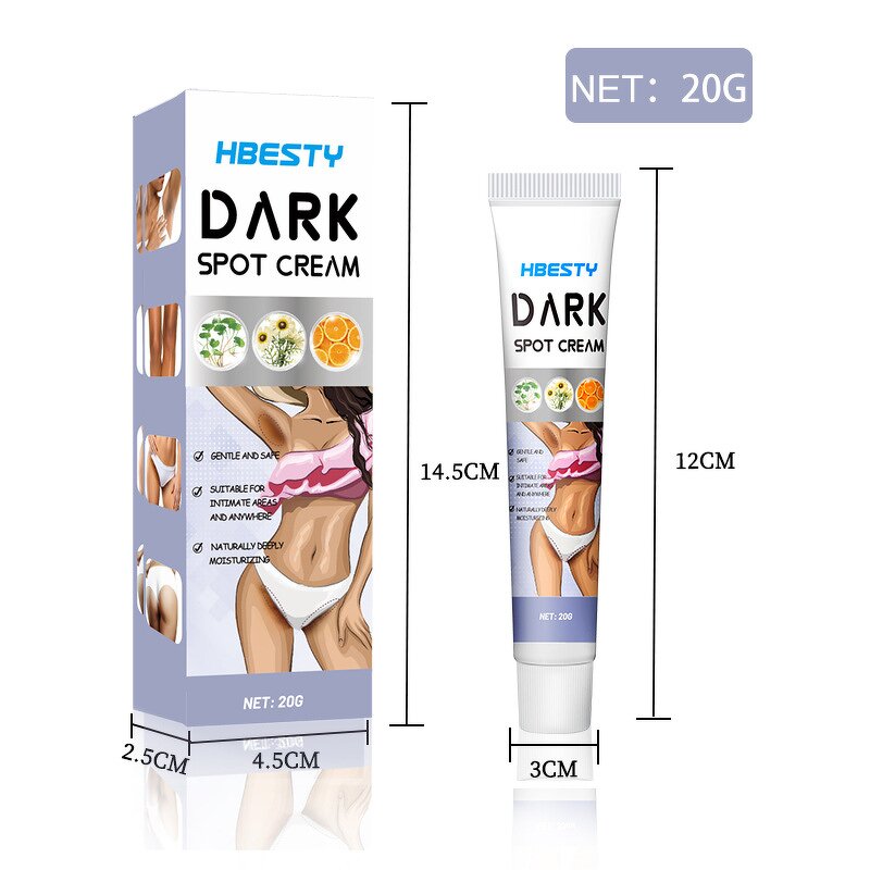 Dark Spot Cream - OEM 20G Intimate Area Body Whitening Spot Removal