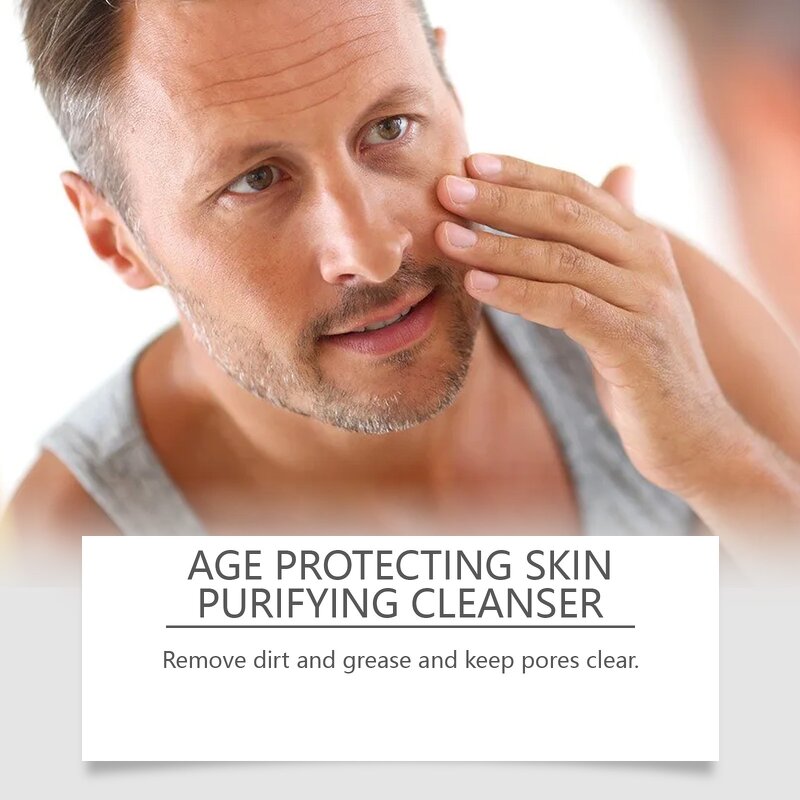Men's Cleanser - OEM 100g Age Protecting Skin Purifying CPNP EU Certified