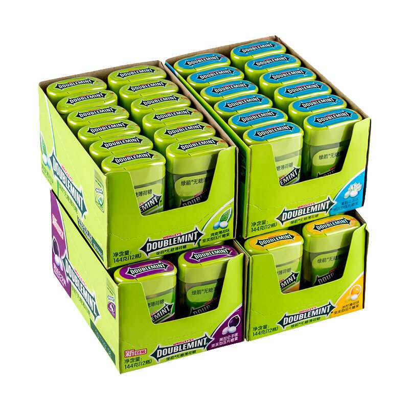 Mint Candy Factory - WRIGLEYSS Sugar Free Various Flavors Easy Carry Hard Tablet