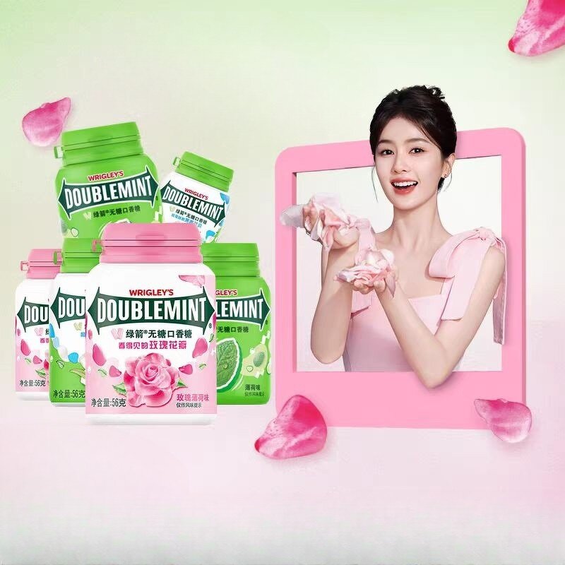 Inflatable Mint Candy - WRIGLEYSS Sugar Free Various Flavors Easy Carry Breath Refresh