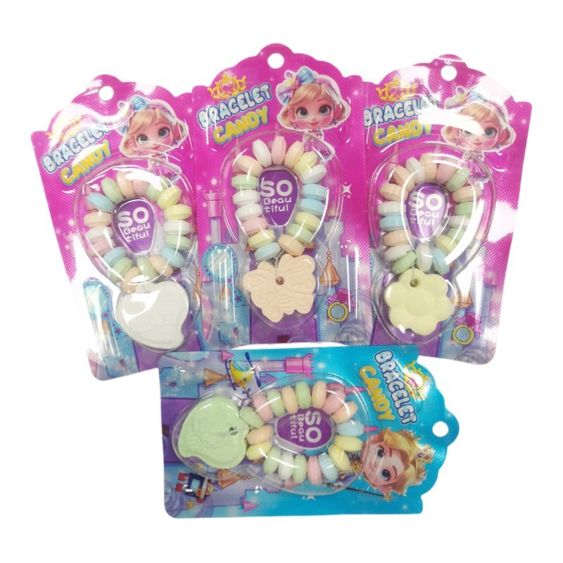 Bracelet Candy - High Quality Fruit Flavor Colourful Hard Tablet Sweet Bracelet