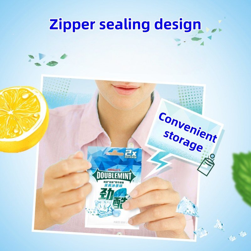 Tablet Candy Factory - WRIGLEYSS Caffeine Free Jasmine Lemon Peppermint Breath Refresh