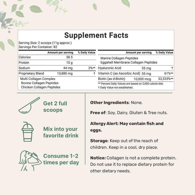 Collagen Powder Factory - GMO Free 100% Natural Skin Whitening Edible Supplement