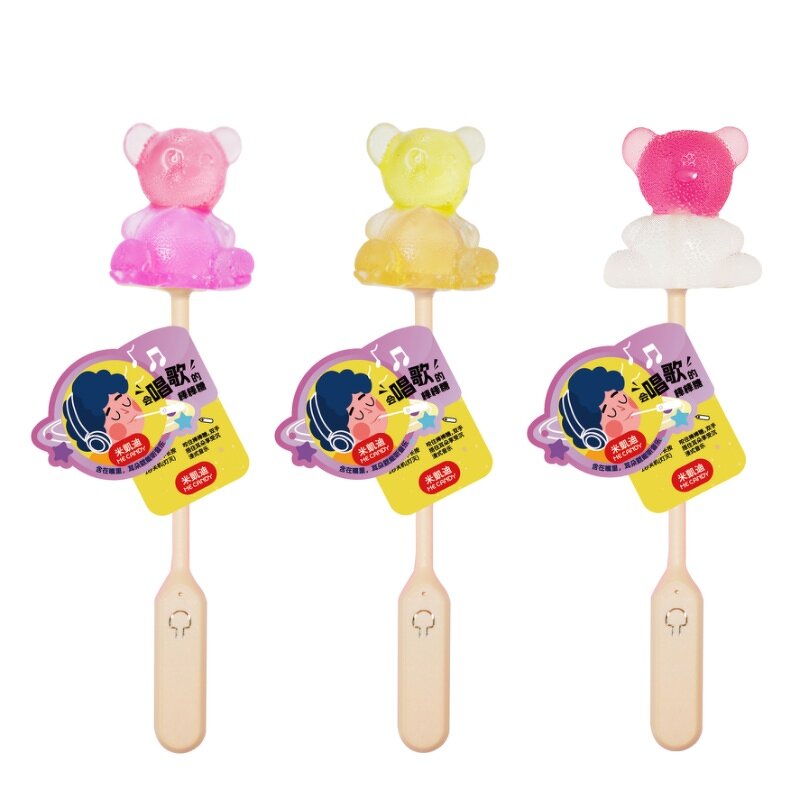 Musical Lollipop - Sugar Free Strawberry Shape Bone Conduction Audio Candy Toy