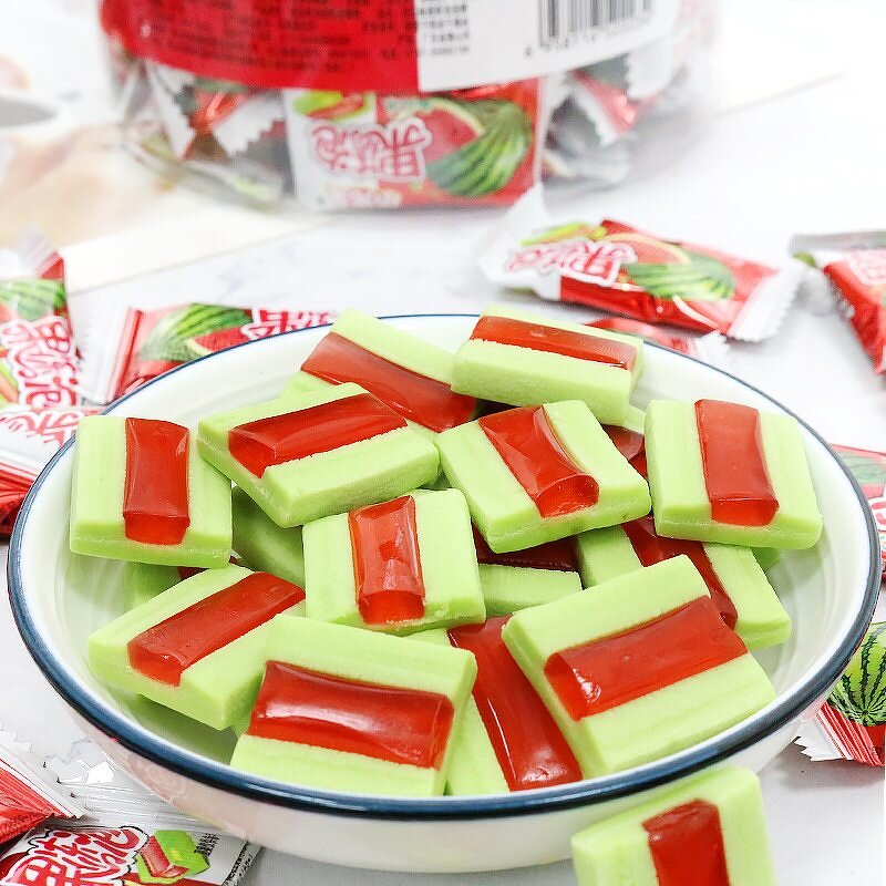 Bubble Gum Manufacturer - Wholesale Bulk Watermelon Jelly Flavor Chewing Gum