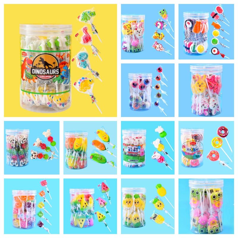 Glucose Hard Candy - Wholesale Japanese Sushi Shaped Fruit Flavoured Lollipop Decor