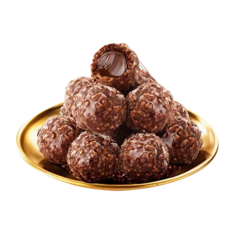 Halal Chocolate Ball - Wholesale 5pcs Box Valentines Day Crispy Exotic Snack