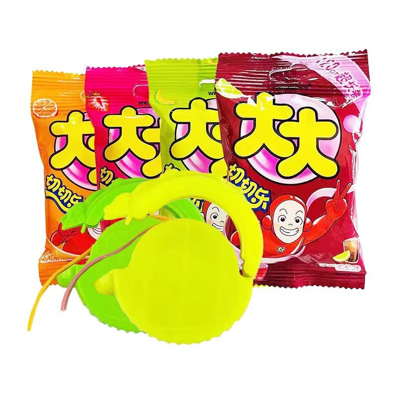 Chewing Roll Gum - Strawberry Orange Cola Cantaloupe Kids Leisure Bubble Gum