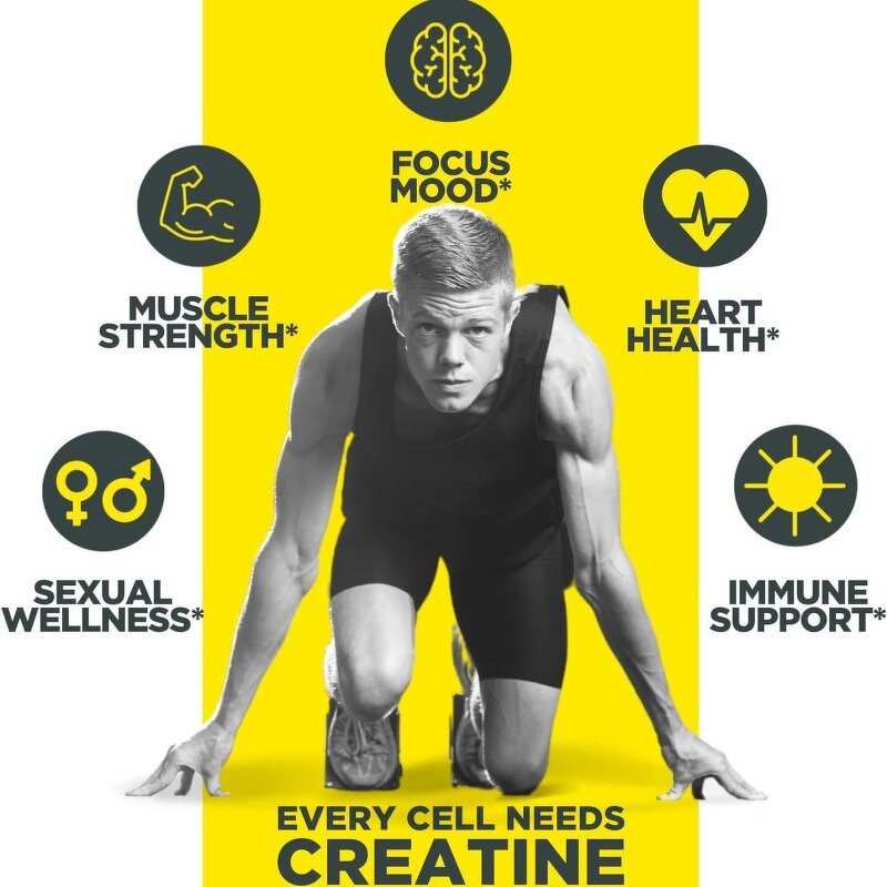 Creatine Powder - Custom Label Pre Workout Muscle Energy Endurance Supplement