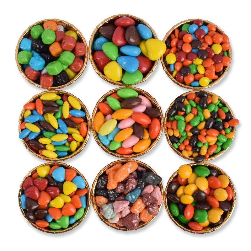 Stone Chocolate - Exotic Snacks Crispy Colorful Rock Shapes Bulk Chocolate Candy