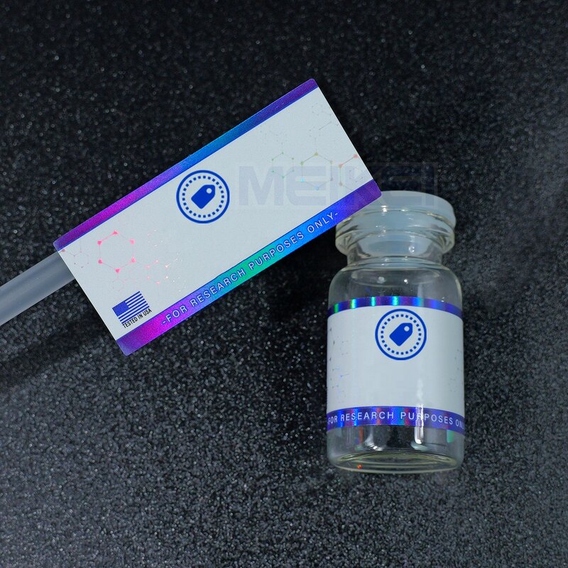 Peptide Vial Label - Glass Waterproof 2ml 5ml 10ml Powder Vinyl Roll Sticker