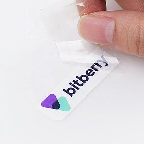 3D UV Transfer Label - Water Proof Custom Design Logo Printed Adhesive Sticker