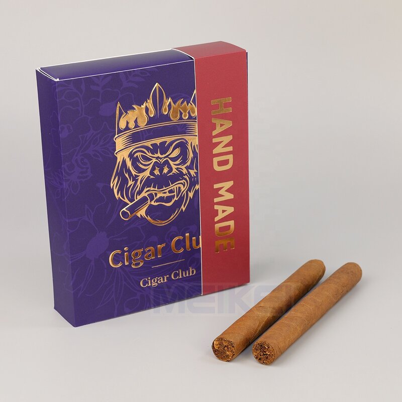 Cigar Magnetic Box - Luxury Cardboard Custom Logo 3D Gold Foil Wholesale Packaging