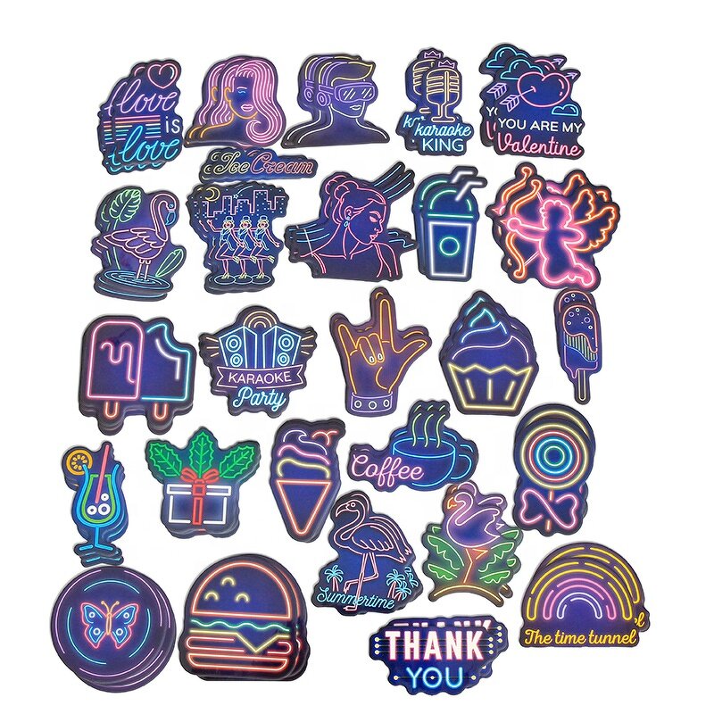 Cartoon Die Cut Sticker - Hot Sale Custom Decoration UV Production Outdoor Waterproof