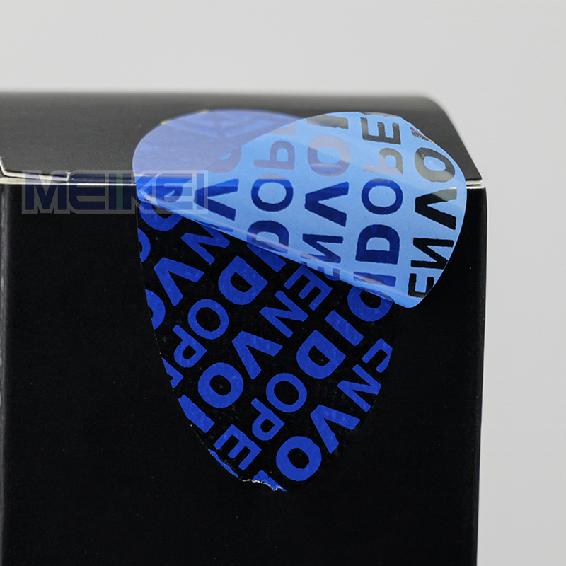 Tamper Evident Label - Half-Transfer Security Void Sticker Customs Box Packaging