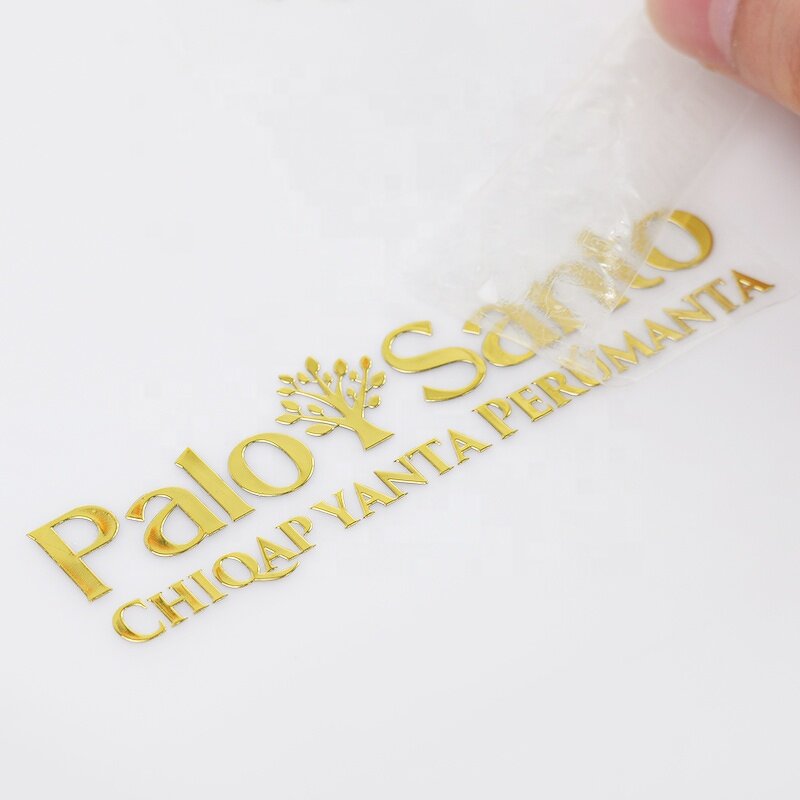 UV Transfer Sticker - Custom Printing Water Proof Cold Transfer 3D UV Label