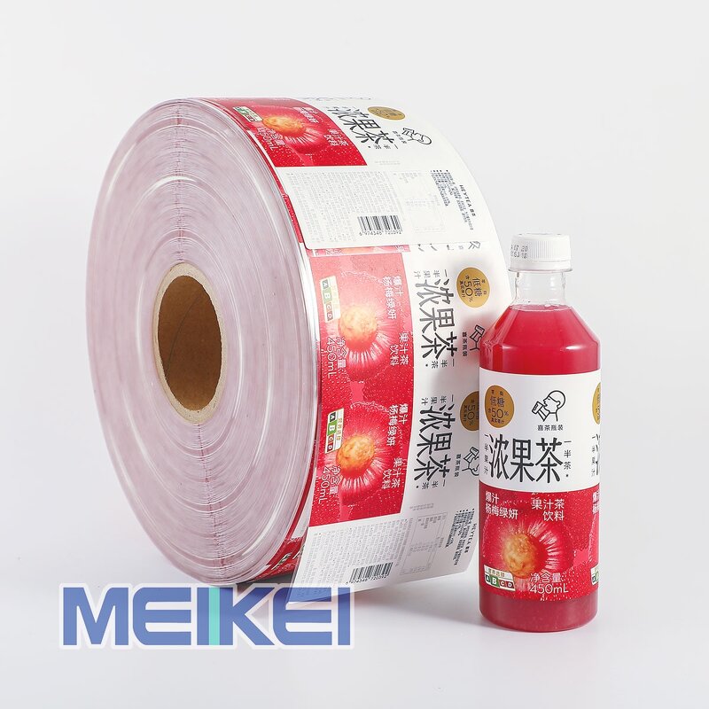 Juice Water Labels - Custom Printing Waterproof Adhesive Mango Mineral Bottle Sticker