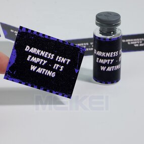 Peptide Bottle Labels - Custom Logo Luxury Paper Offset Printing Vial Packaging Sticker